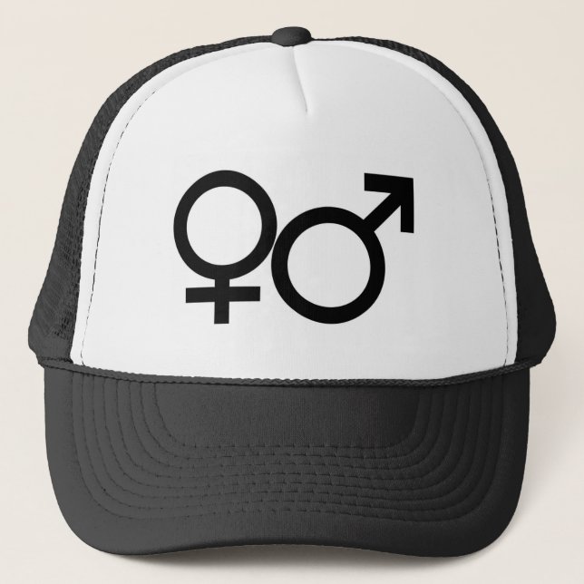 Male Female Sign Hat (Front)