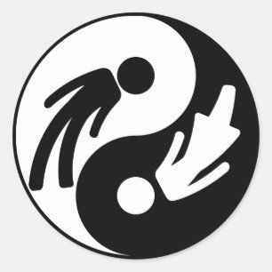 male female yin yang stickers