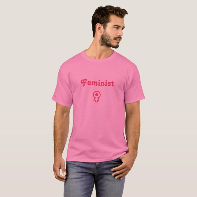 Male Feminist T-Shirt (Front Full)