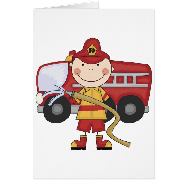 Male Firefighter T-shirts and Gifts (Front)