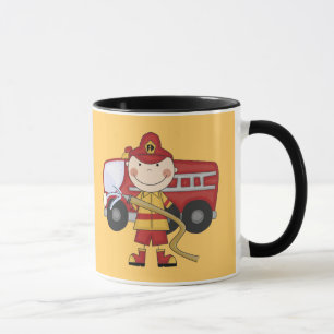Male Firefighter T-shirts and Gifts Mug