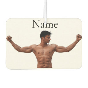 Male Fitness Model Thunder_Cove Car Air Freshener