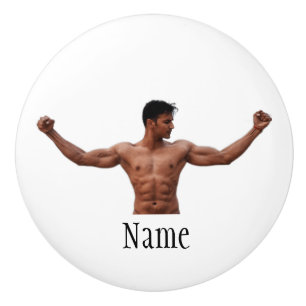 Male Fitness Model Thunder_Cove  Ceramic Knob
