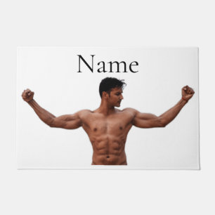 Male Fitness Model Thunder_Cove  Doormat