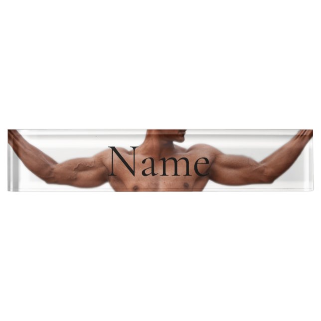 Male Fitness Model Thunder_Cove Nameplate (Front)