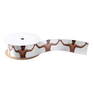 Male Fitness Model Thunder_Cove Satin Ribbon