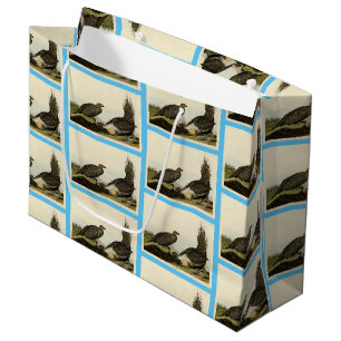 (Male Fowl) of the Plains Audubon Birds of America Large Gift Bag