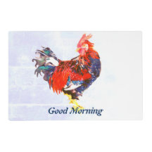 male gallinaceous ,easter breakfast  Personalised 