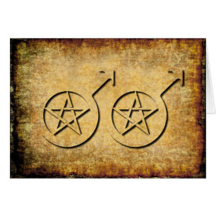 Male Gay Pagan Wedding Card