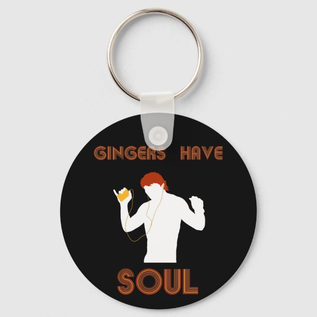 Male Gingers Have Soul Key Ring (Front)