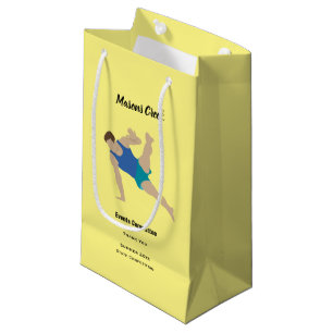 Male Gymnast Small Gift Bag