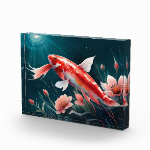Male Koi Fish Drawing Japanese Art Koi Fish Pond Photo Block