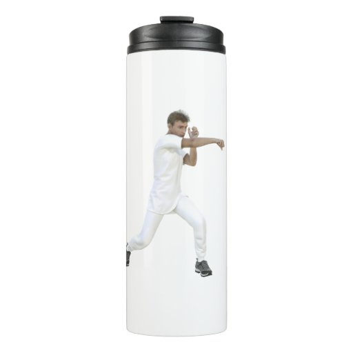Image of Male Martial Arts Practice Thermal Tumbler