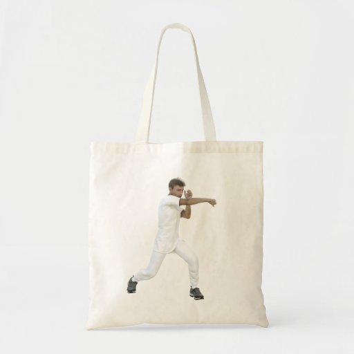 Image of Male Martial Arts Practice Tote Bag