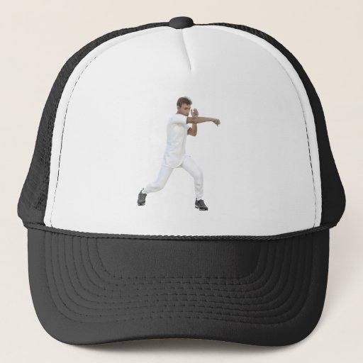 Image of Male Martial Arts Practice Trucker Hat