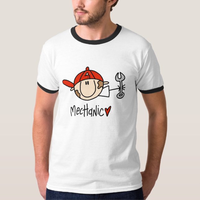 Male Mechanic T-shirt (Front)