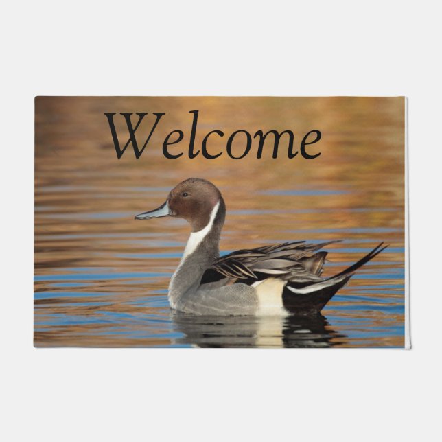 Male Northern Pintail  Doormat (Front)