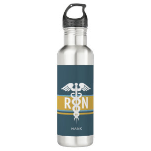 Male Nurse Blue Masculine Personalised 710 Ml Water Bottle