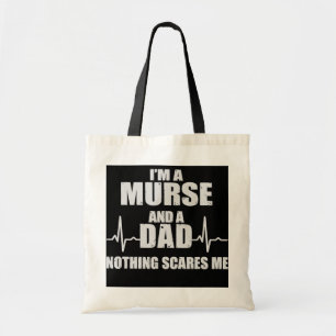 Male Nurse Dad  Tote Bag