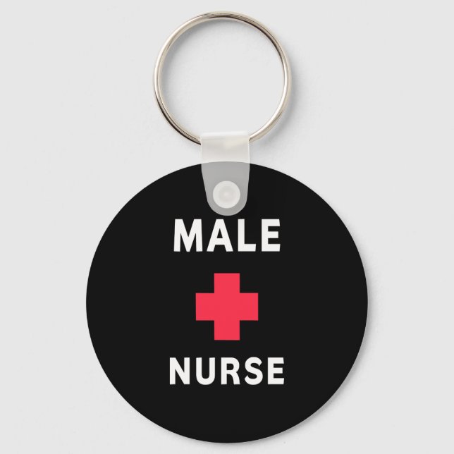 Male Nurse Key Ring (Front)