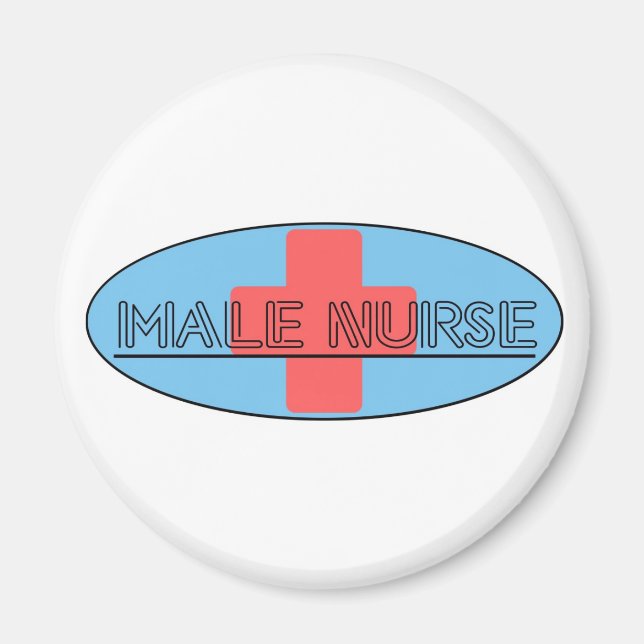 Male Nurse Magnet (Front)