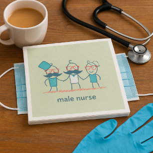Male Nurse Napkin