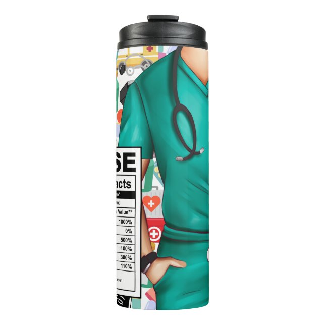 Male Nurse Thermal Tumbler (Front)