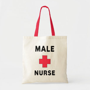Male Nurse Tote Bag