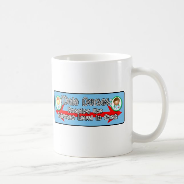 Male Nurses: Coffee Mug (Right)