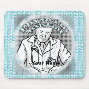 male Physician Assistant Mouse Mat