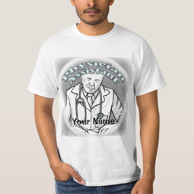 male Physician Assistant T-Shirt (Front)