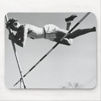 Male Pole Vaulter Mouse Mat