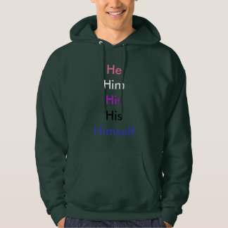 Male Pronoun Genderfluid Hoodie