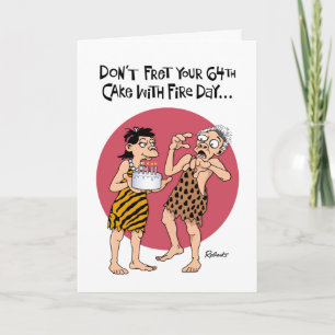 Male Reassurance 64th Birthday Card
