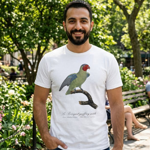 Male Red-Cheeked Parrot, Geoffroyus geoffroyi T-Shirt