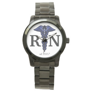 Male Registered Nurse Caduceus RN Personalise Year Watch