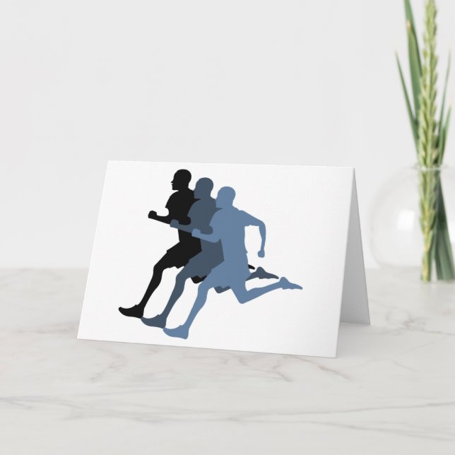 Male Runner Card (Front)