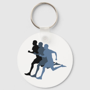 Male Runner Key Ring