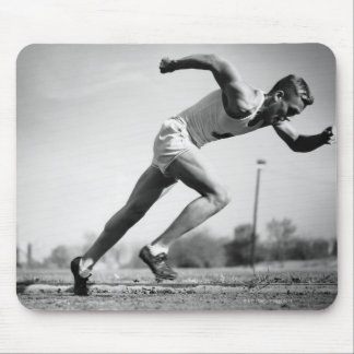 Male Runner Mouse Mat