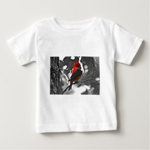 Male Scarlet Tanager Baby T-Shirt