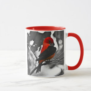 Male Scarlet Tanager Mug