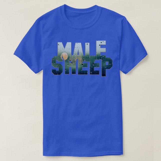 Male Sheep T-Shirt (Design Front)