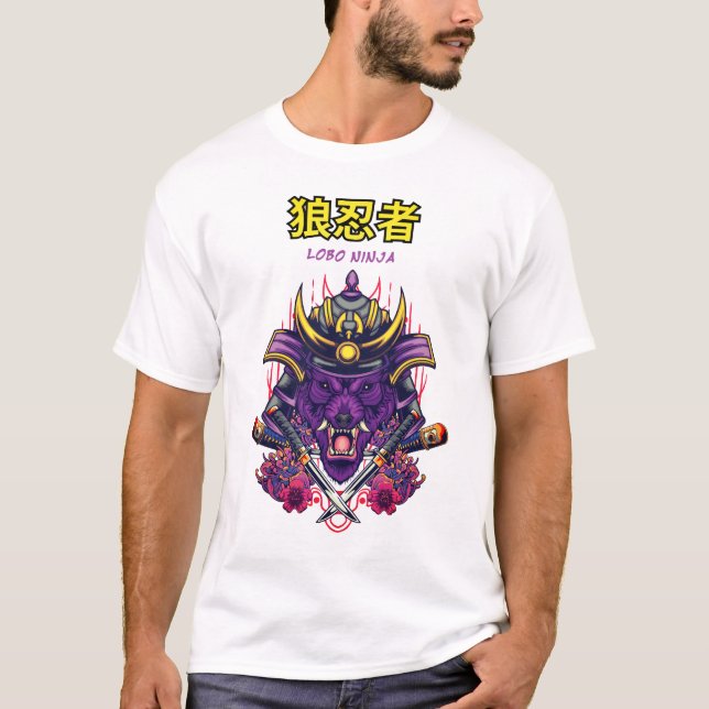 Male shirt Wolo Ninja (Front)
