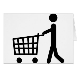 male shopping logo