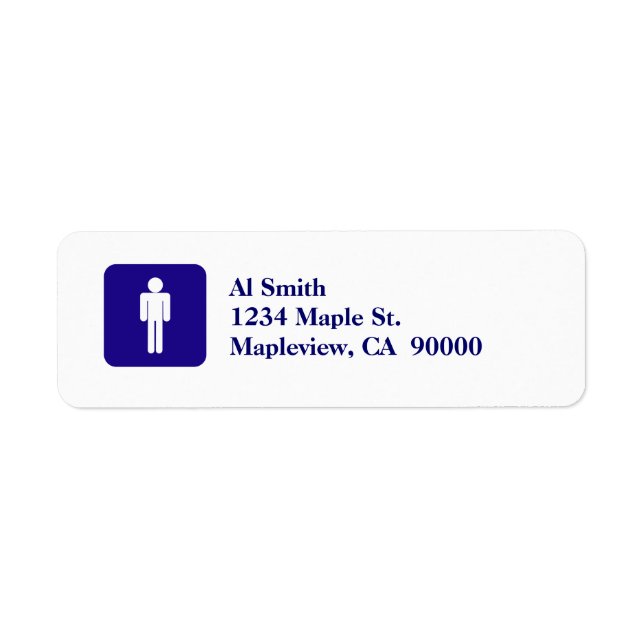 Male Sign (Front)
