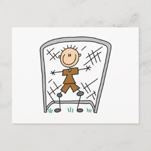 Male Soccer Goal Keeper T-shirts and Gifts Postcard