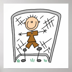 Male Soccer Goal Keeper T-shirts and Gifts Poster