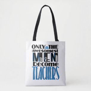 Male Teacher Tote Bag