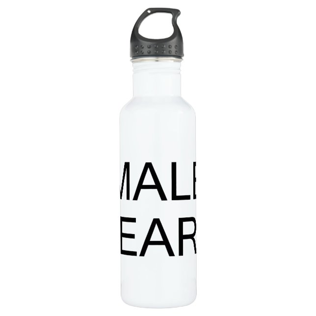 Male tears 710 ml water bottle (Front)
