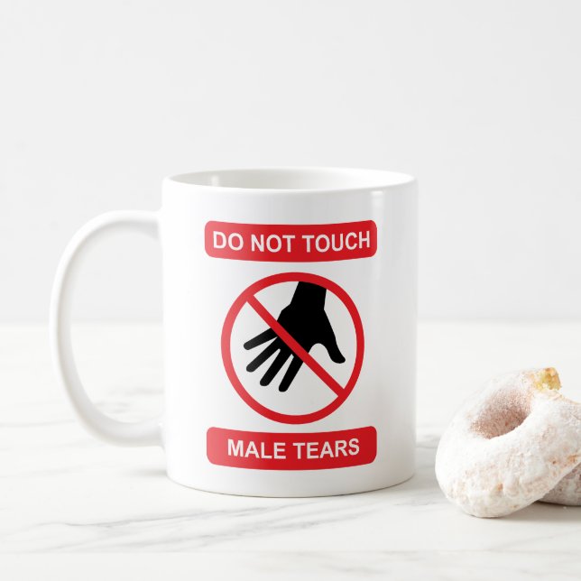 Male Tears Coffee Mug (With Donut)